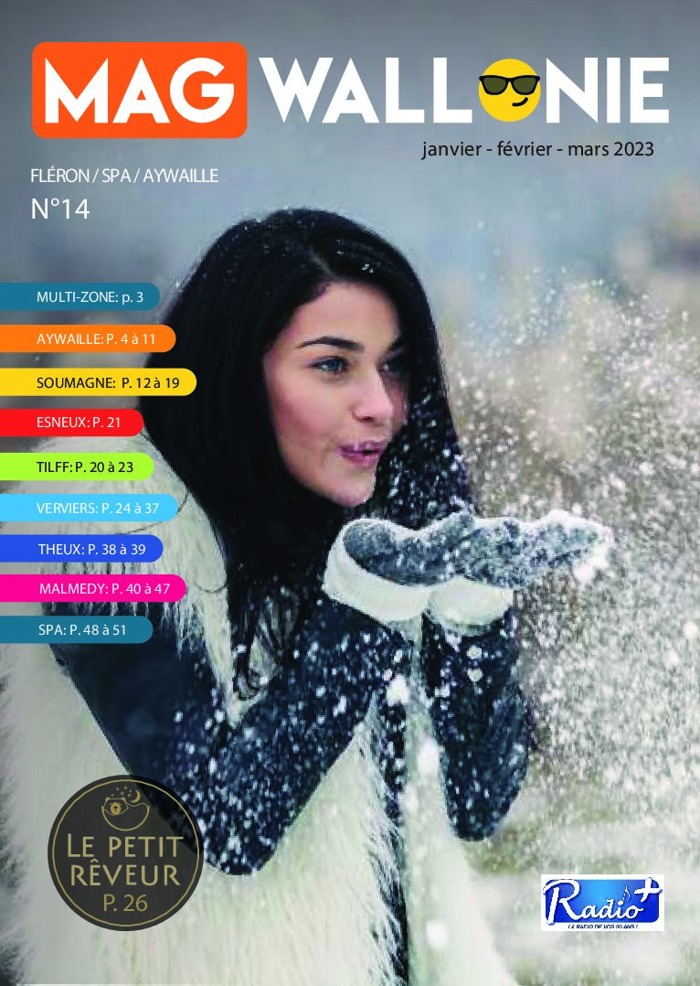 Mag Wallonie : magazine MAG WALLONIE FLERON/SPA/AYWAILLE N°14 de 