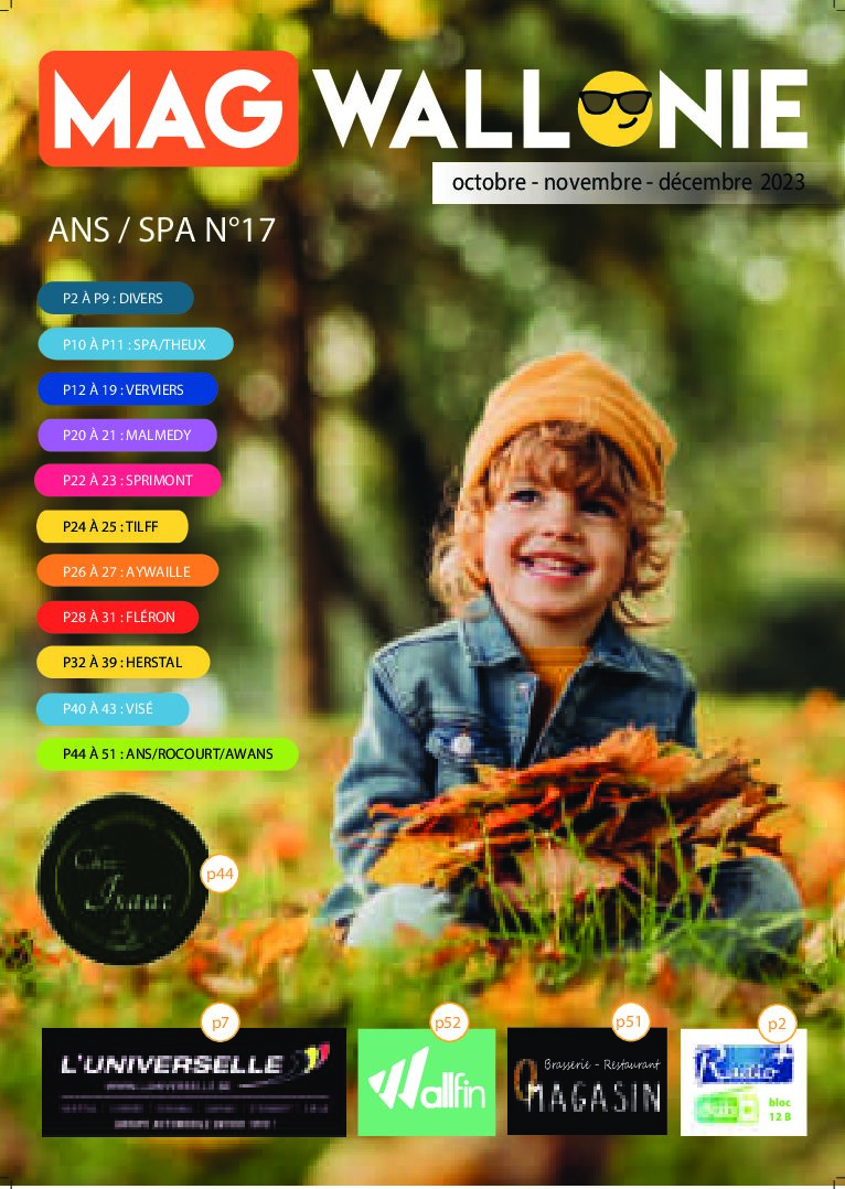 Mag Wallonie : magazine MAG WALLONIE HERSTAL-ANS N°17 de 