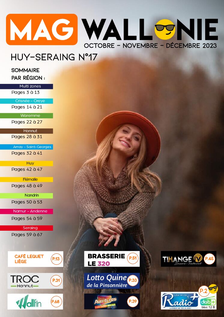 Mag Wallonie : magazine MAG WALLONIE HUY-SERAING N°17 de 