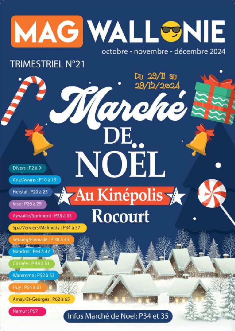 Mag Wallonie : magazine MAG WALLONIE N°21 de 
