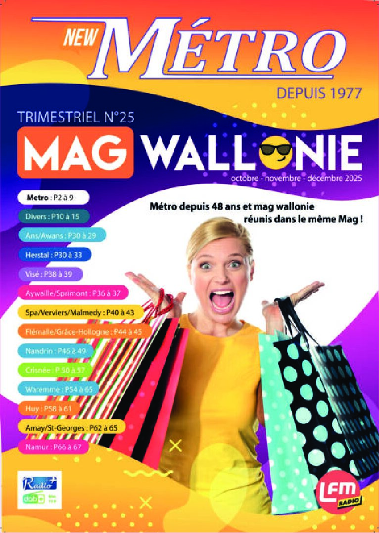 Mag Wallonie : magazine MAG WALLONIE N°25 de 