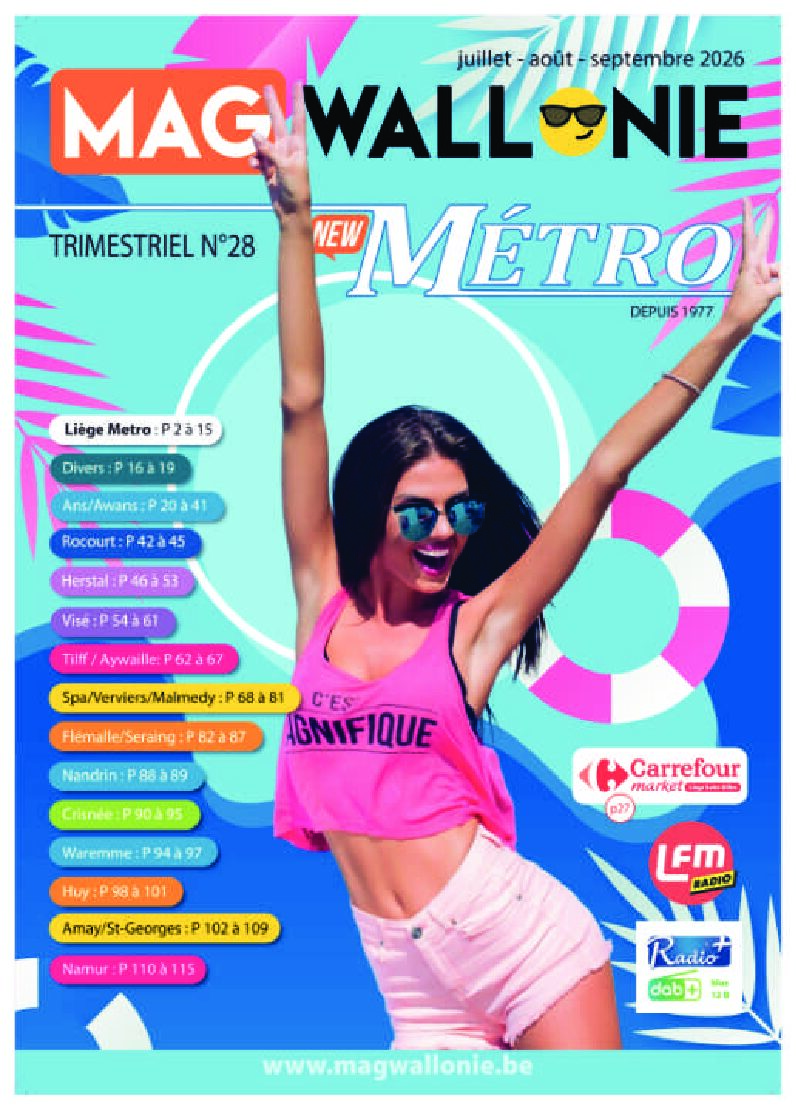Mag Wallonie : magazine MAG WALLONIE N°28 de 